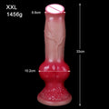 S-XXL Silicone Animal Dog Dildo Realistic Big Penis Vaginal Anal Plug Thrust Adult Sex Toys For Women Men Masturbators Fake Dick