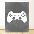 Boys’ Video Game Room Canvas Wall Art