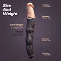 Oieffur Double Dildo Horse Penis and Dog Cock Realistic Dildos Woman Men Sex Toys for Adults Toys for Adults Double Penetration