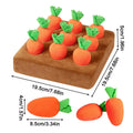 Carrot Snuffle Mat & Puzzle Dog Toy