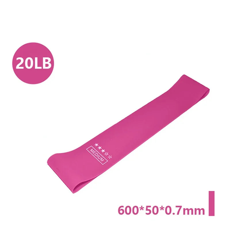 Portable Rubber Fitness Resistance Band