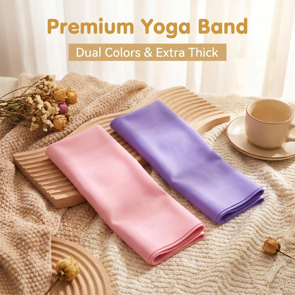 Yoga Sport Resistance Bands Multifunctional High Elastic Fitness Exercise Pilates gym equipment No Break Soft Skin-frien