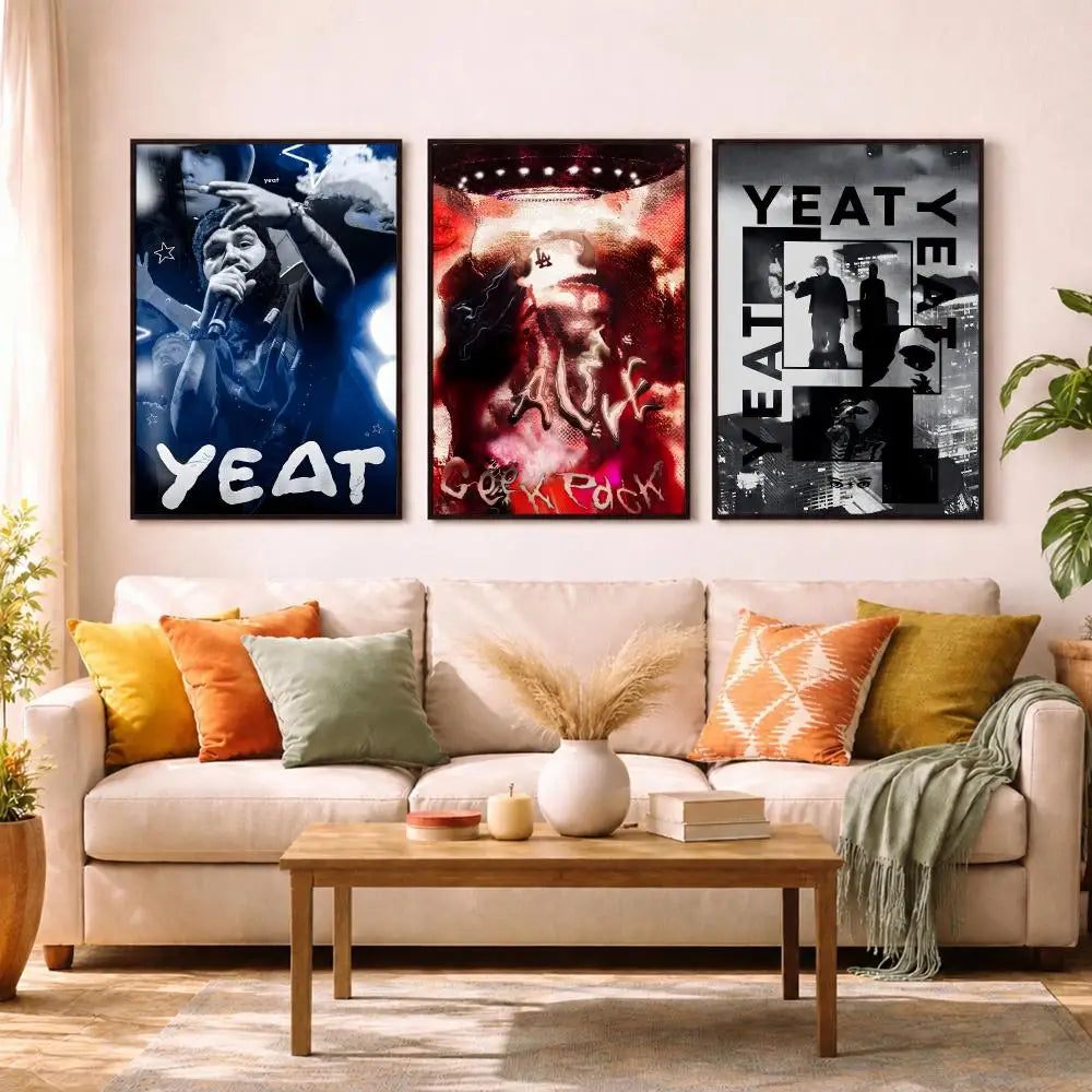 Yeat Hip-Hop Wall Art Poster