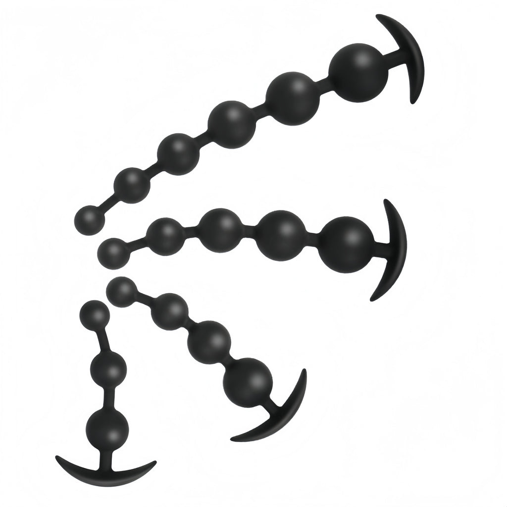 Flexible Silicone Anal Bead Chain