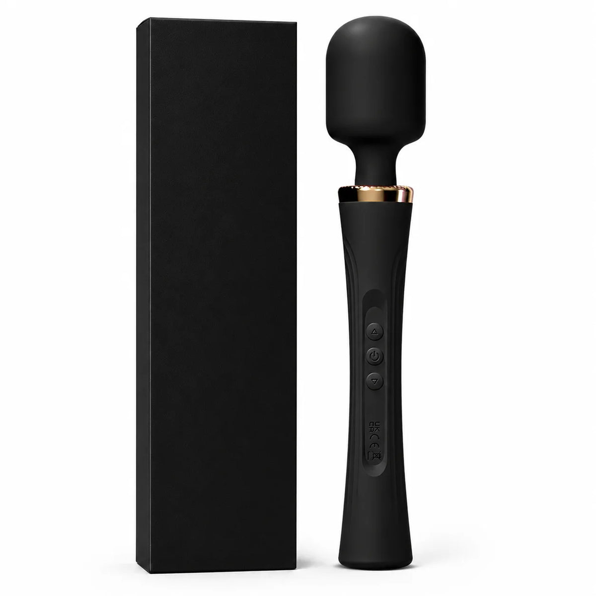 29cm Rechargeable Silicone Magic Wand Vibrator