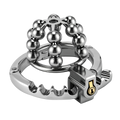 Adjustable Stainless Steel Chastity Cage