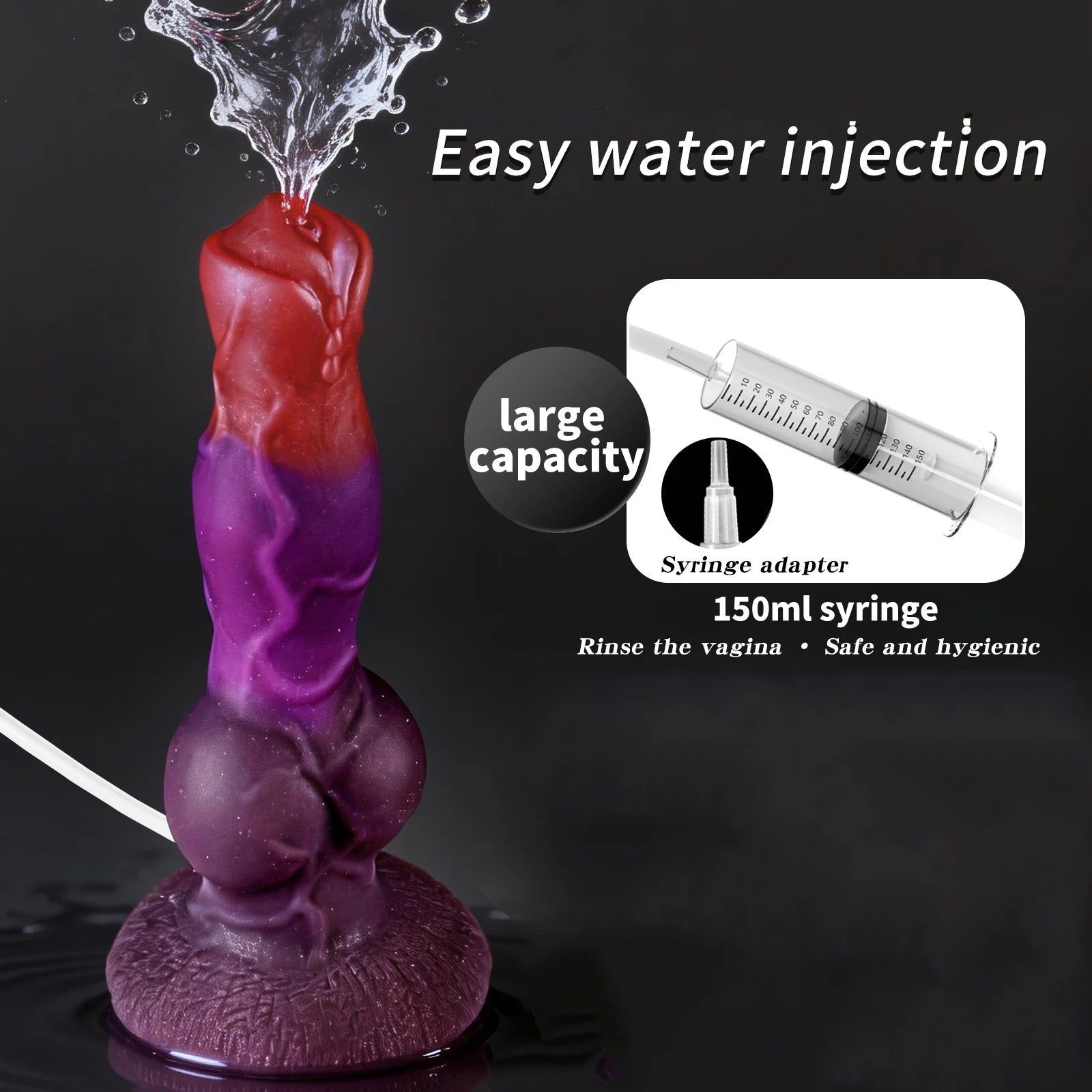 17 CM Long Ejaculation Anal Plug Dog/Wolf Dildo Huge Penis Dick Monster Knotted Squirting Fantasy Dildo Sex Toys For Women Men