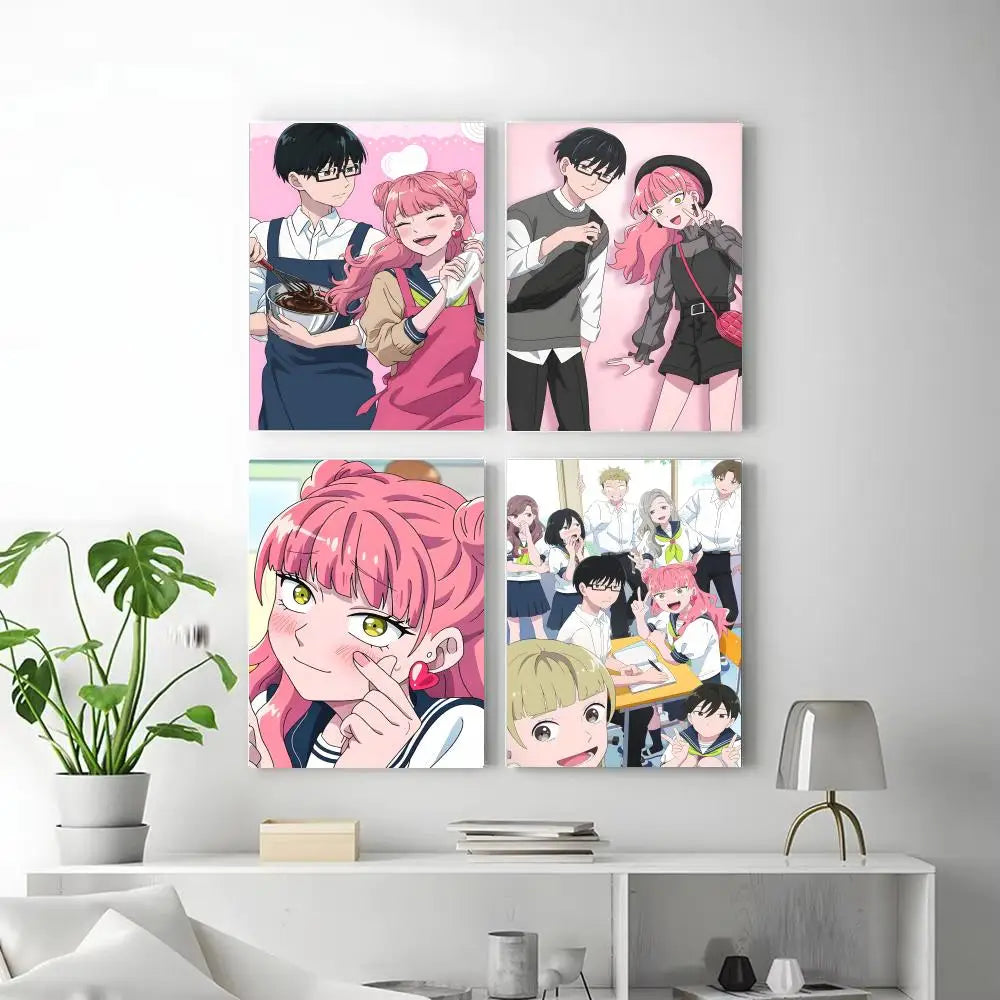 You and I Are Polar Opposites Self-Adhesive Anime Poster
