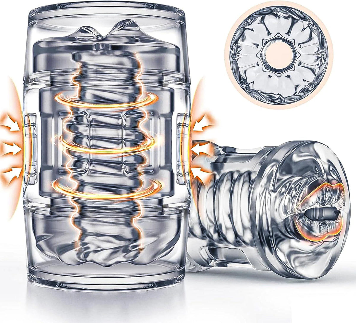 Open-Ended Spiral Male Stroker