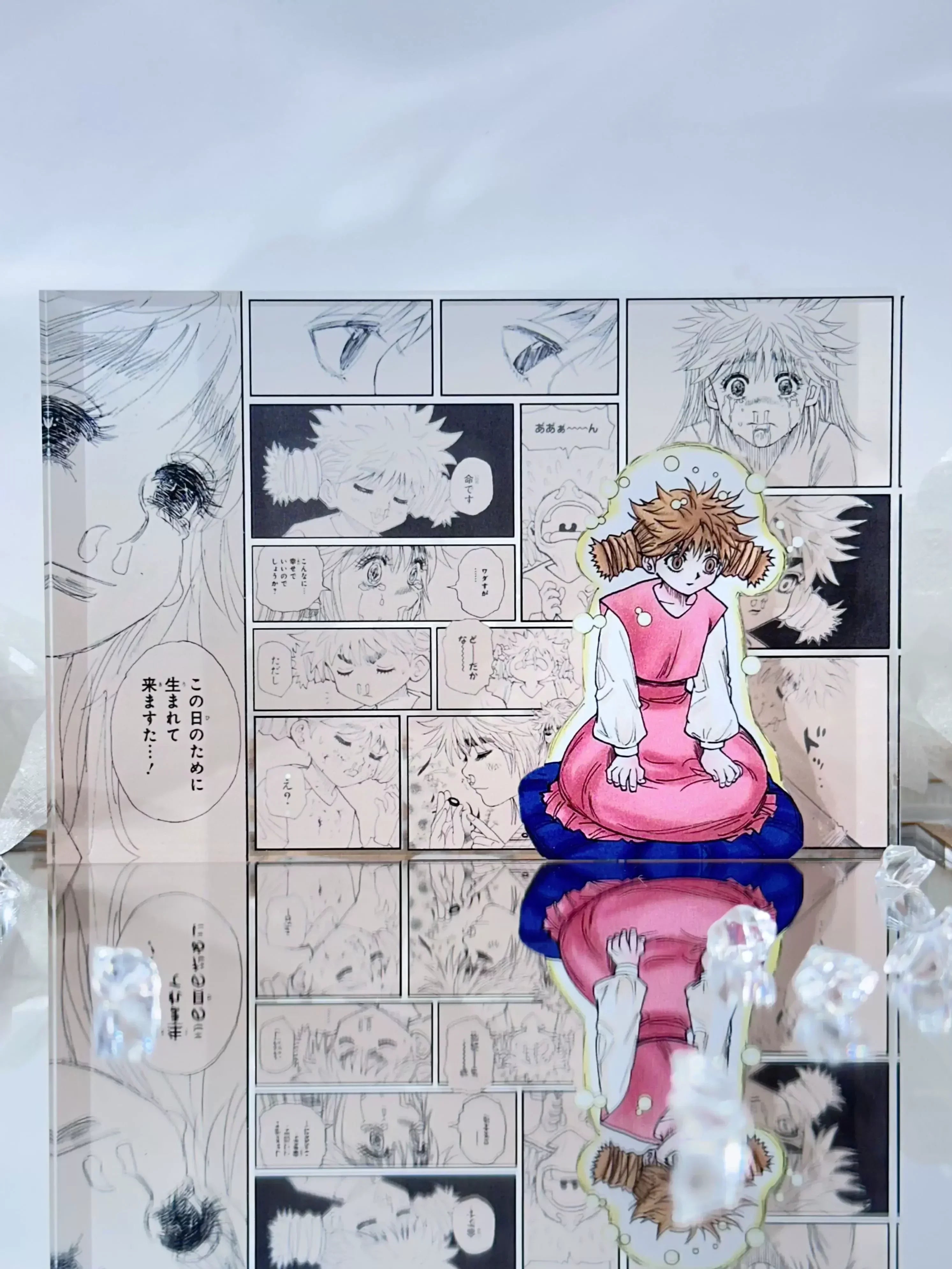 HUNTER×HUNTER Acrylic Stand Block Hisoka GON FREECSS Killua Zoldyck Anime HOBBY Goods Gift Animation Derivatives