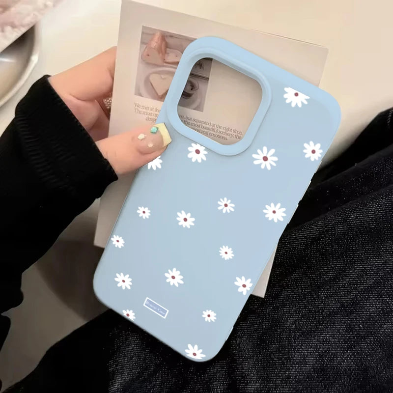 Daisy Flower Shockproof Phone Case for iPhone