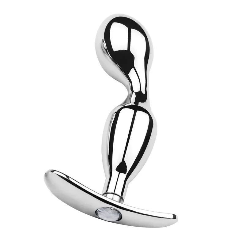 Stainless Steel Anchor-Base Anal Plug