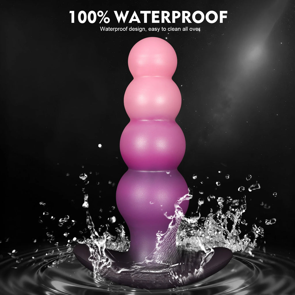 Wearable Silicone Anal Bead & Plug