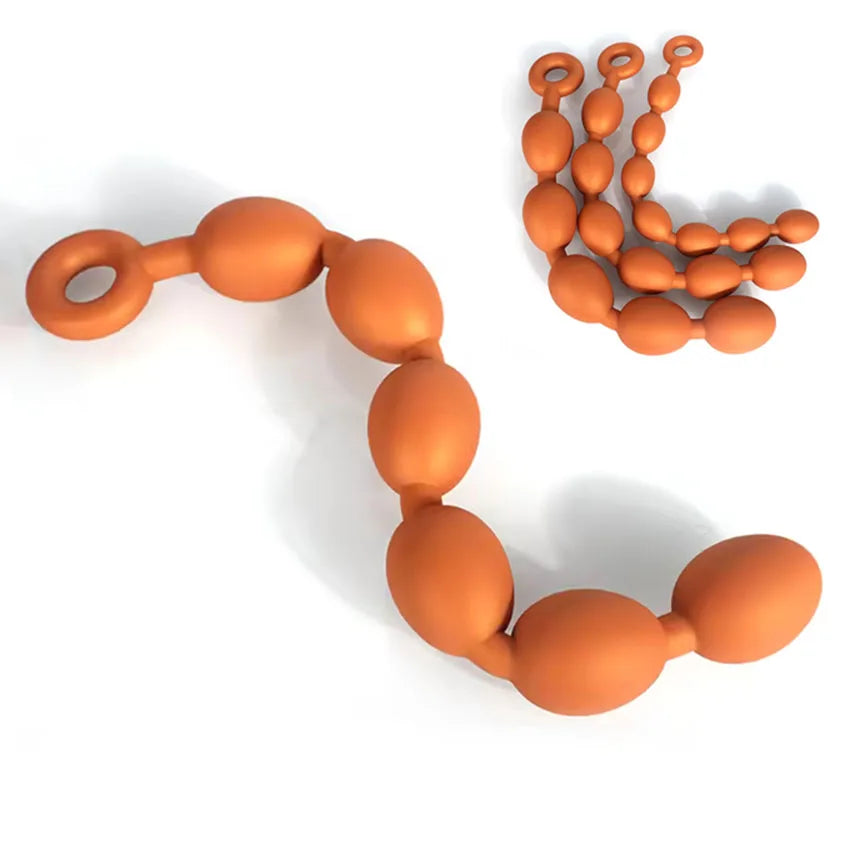 Soft Silicone Beginner Anal Bead Set