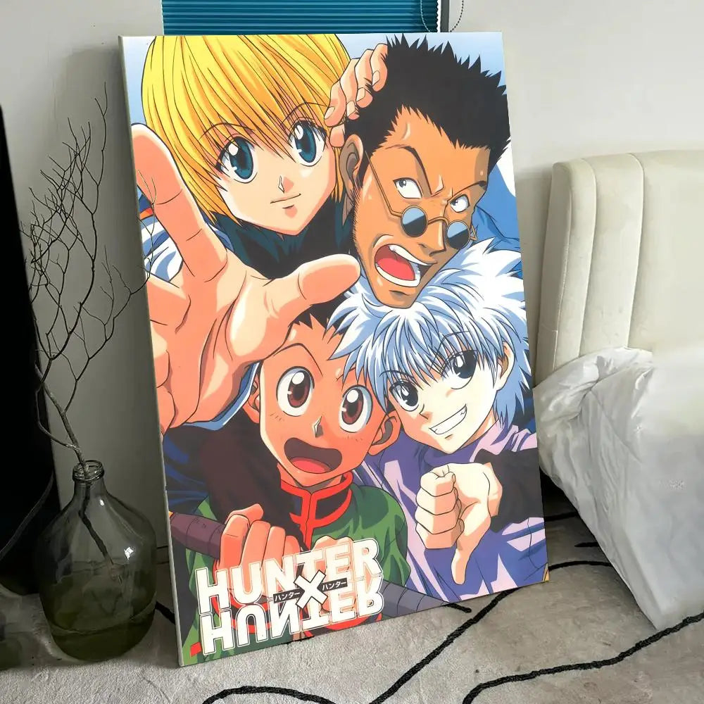 Anime H-HUNTERXHUNTER Poster Wall art print art suitable for living room bedroom bar parlor home decor gift