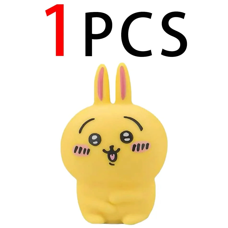 Chiikawa Hachiware & Usagi Light-Up Vinyl Doll