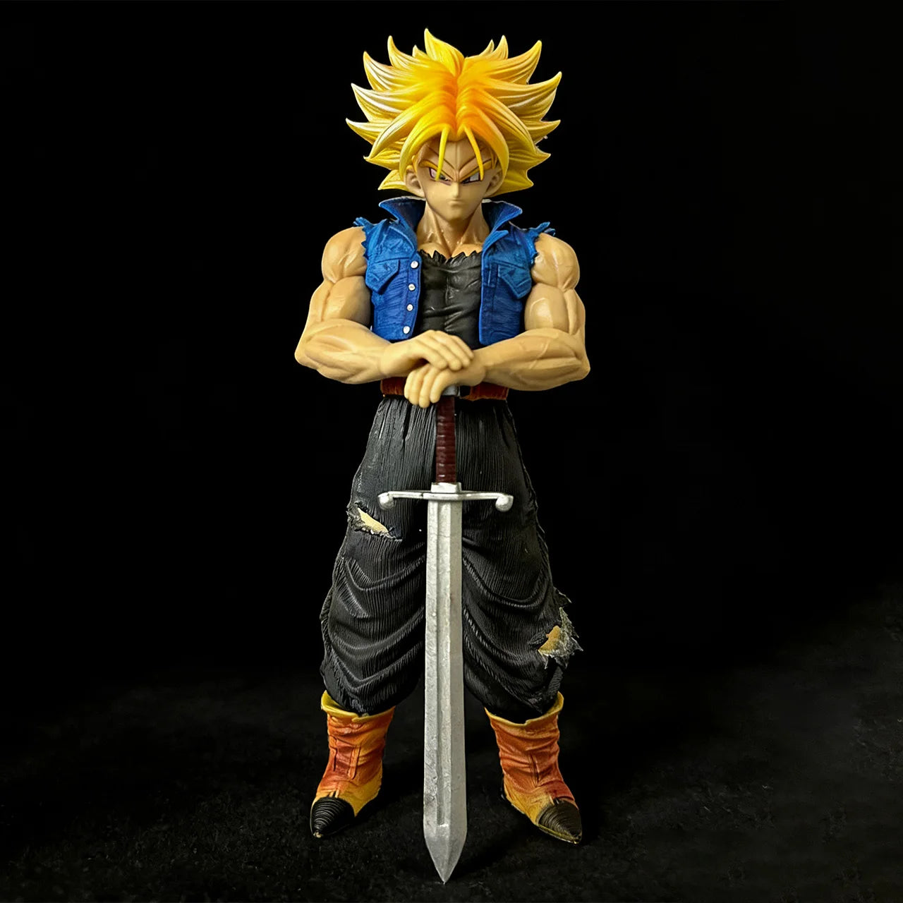 Anime Dragon Ball Z Trunks Figure  Future Trunks Action Figures 25CMPVC Statue Collection Model Toys Gifts