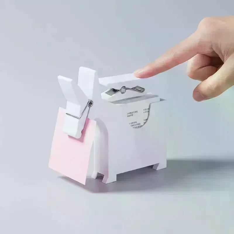 Cute Cartoon Desktop Memo Holder
