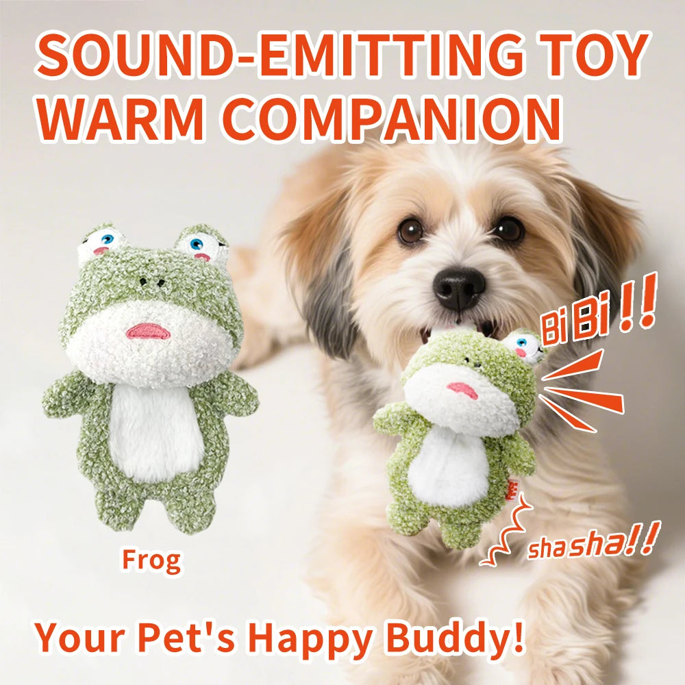 Small Animal Plush Squeaky Dog Toy