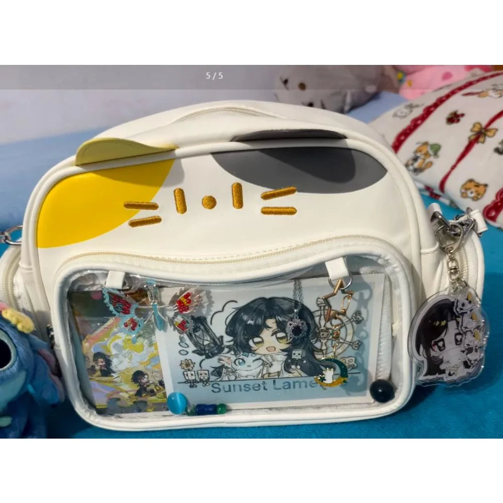 Kawaii Cat Transparent Ita Bag