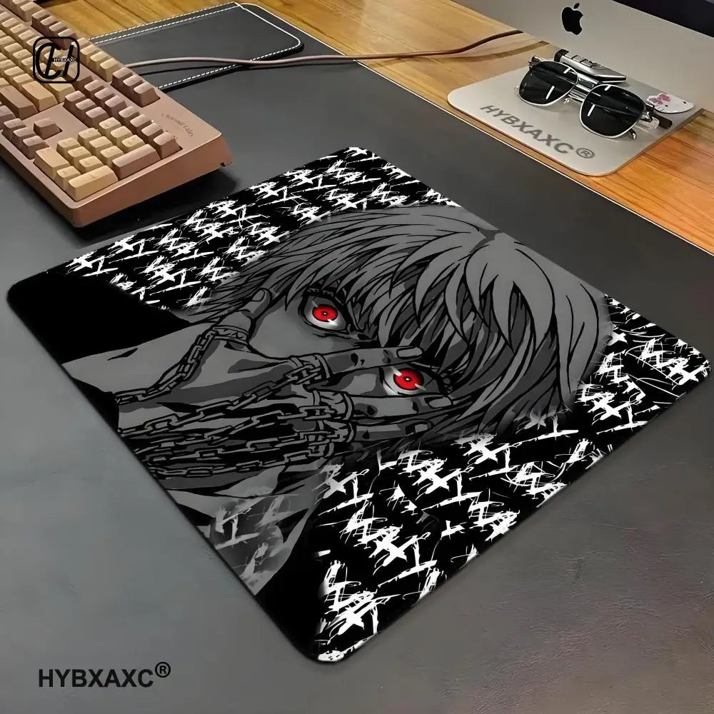 1pc Hxh Mousepad H-Hunter X Hunter Anime Mouse Pad XS Gaming Accessories Office Gamer Keyboard Desk Mat Non-Slip Laptop Rug