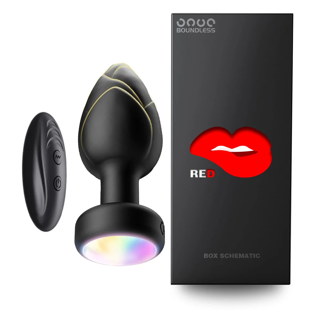 Wireless Remote Vibrating Anal Plug