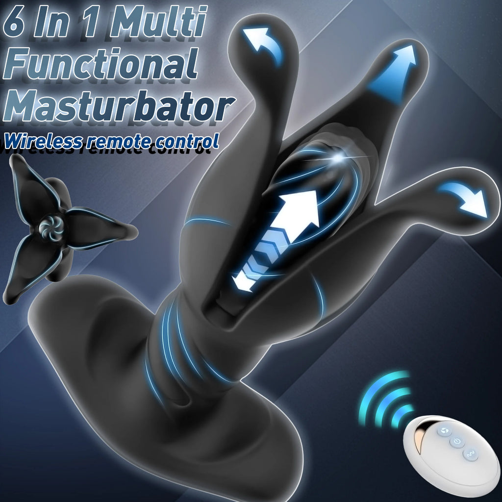Remote-Control 9-Mode Prostate Massager