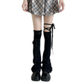 Tie-Up Over-Knee Y2K Leg Warmers