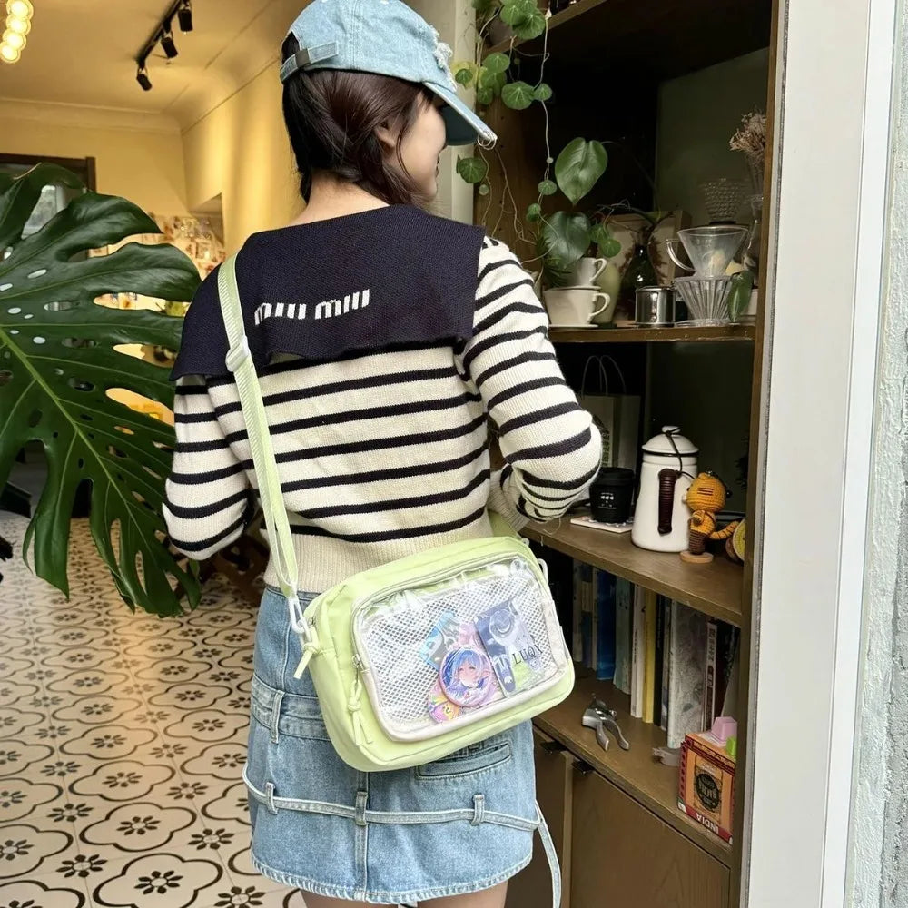 Mini Anime Transparent Ita Crossbody Bag
