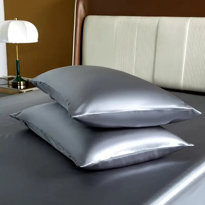 Satin Pillowcase with Envelope Closure