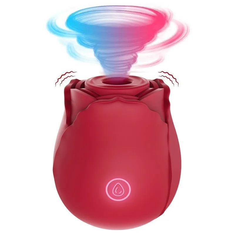 Rose Suction Vibrator & G-Spot Stimulator
