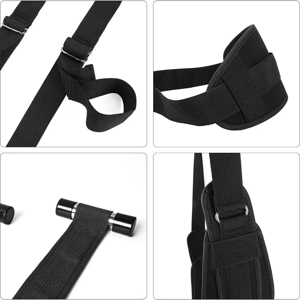 Adjustable Door-Mount Couple Swing with Seat