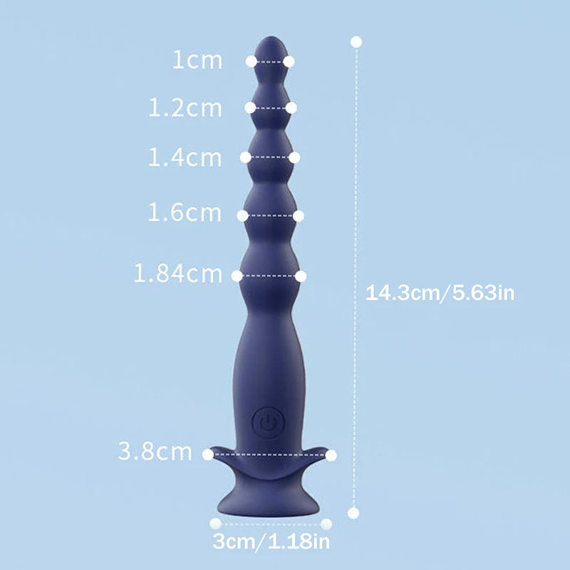 10-Mode Silicone Vibrating Prostate Massager