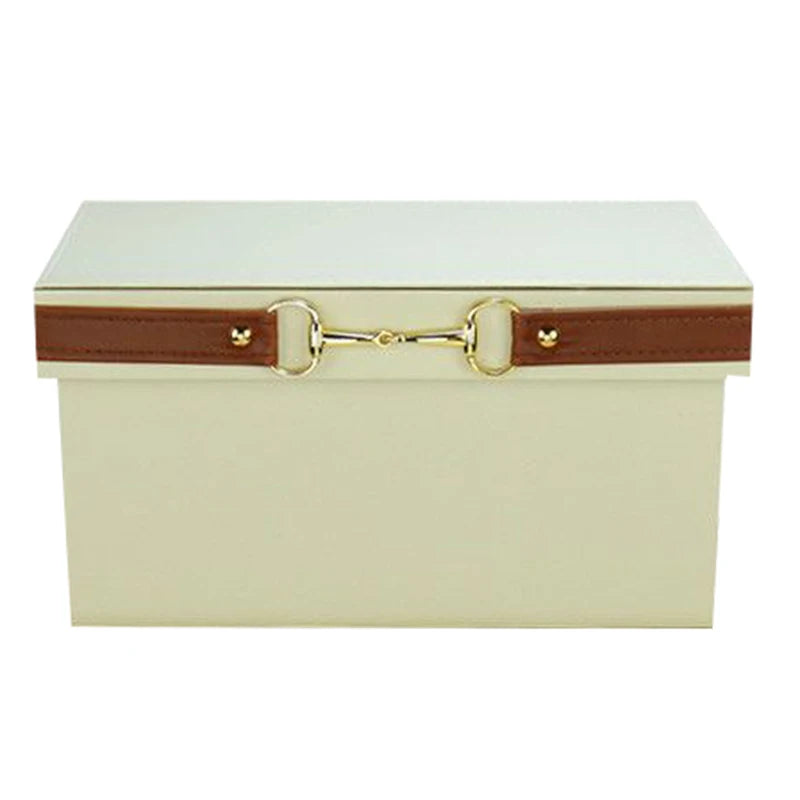 Lidded Wardrobe Storage Organizer Box