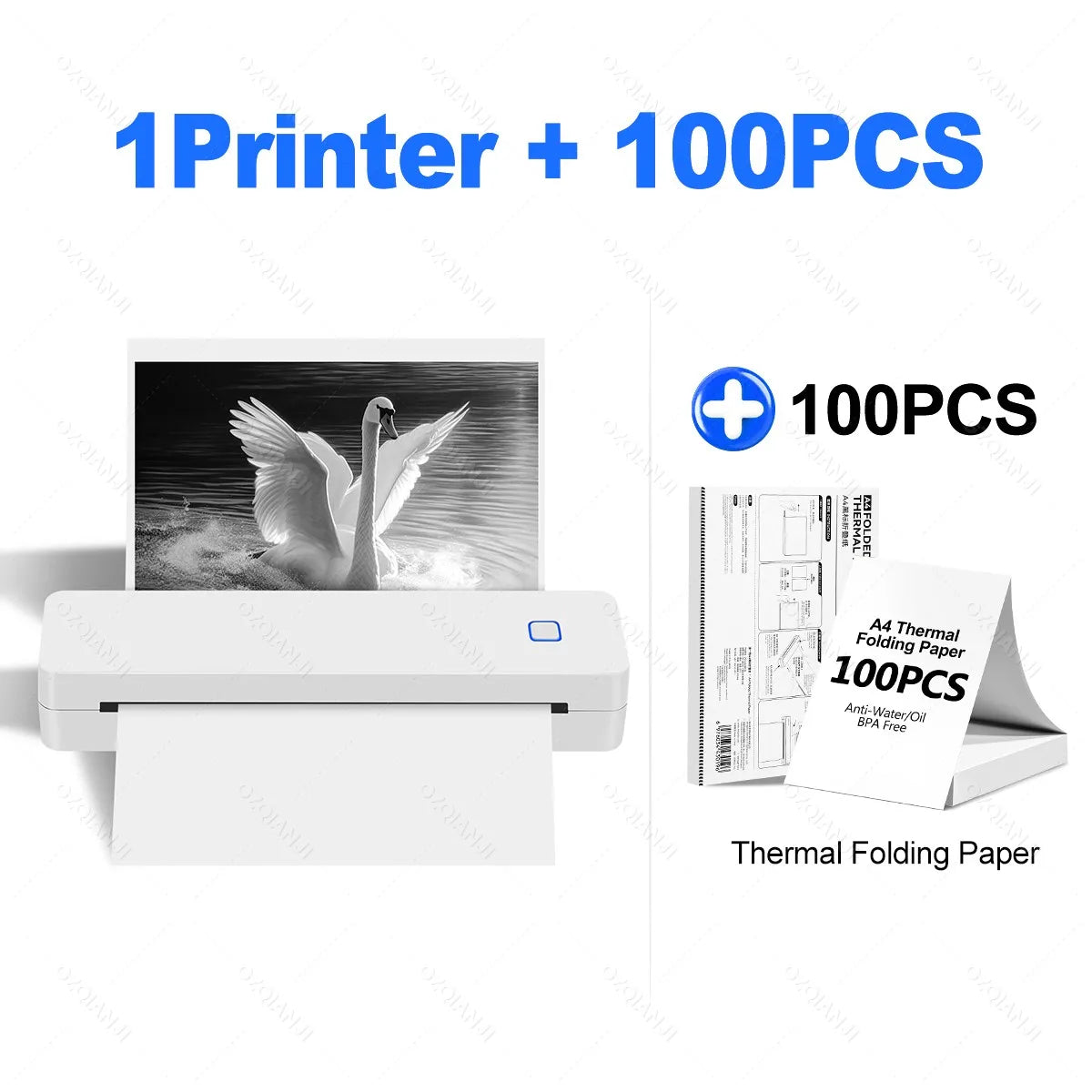Portable A4 Bluetooth Thermal Printer