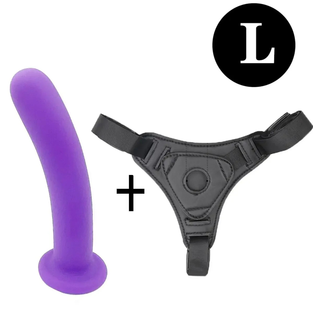 Soft Liquid Silicone Animal-Style Dildo & Plug