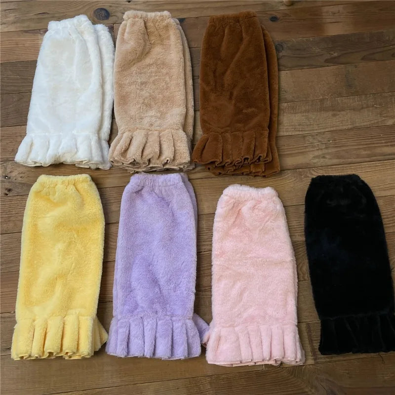 Furry Kawaii Lolita Winter Leg Warmers