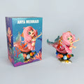 Mermaid figurine anime cute girlish collectible model ornament decoration
