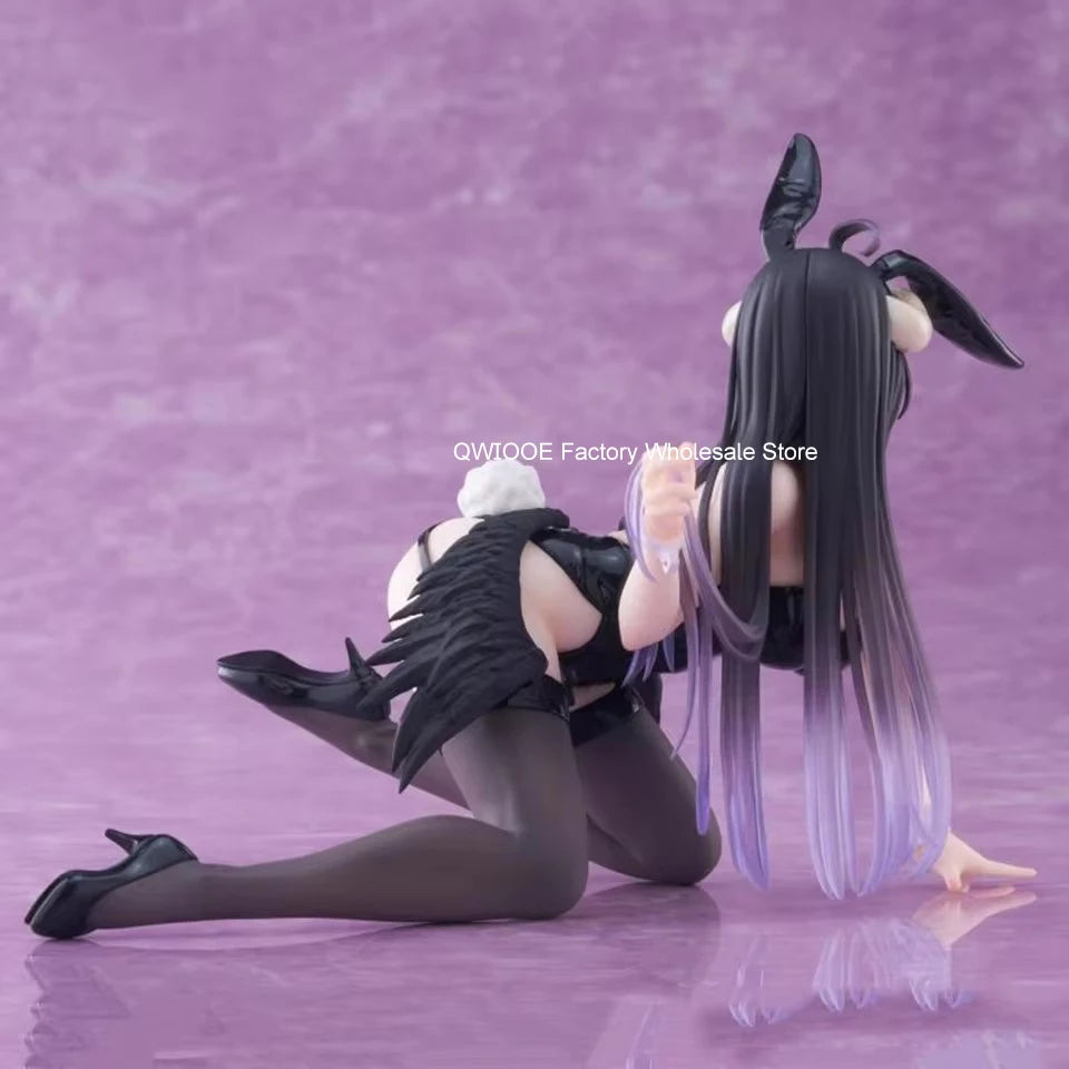 Original Genuine TAITO OVERLORD 13cm Albedo Anime Figure Model Toys For Girls Droppshiping Wholesale 2024