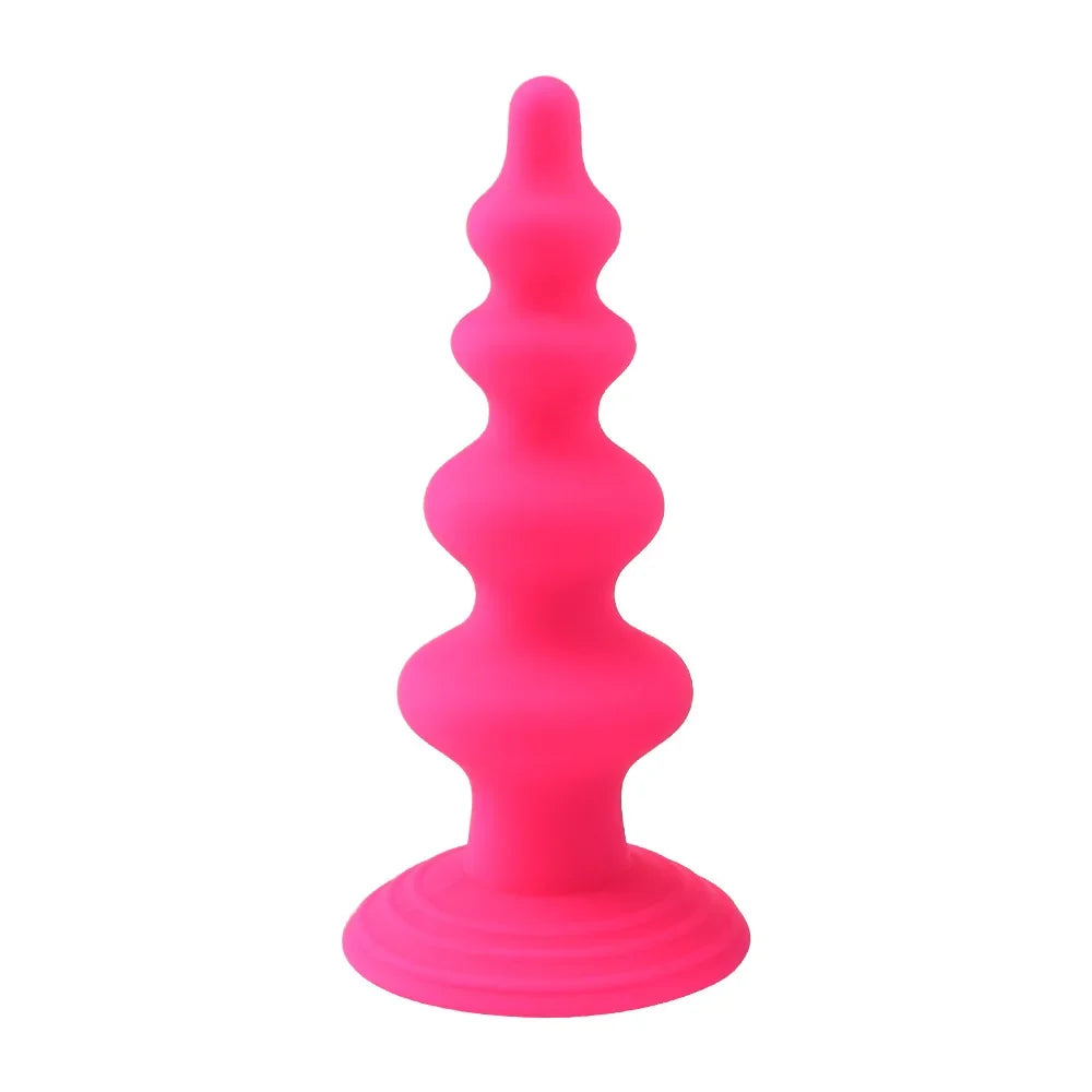 Silicone Anal Bead & Plug Trainer