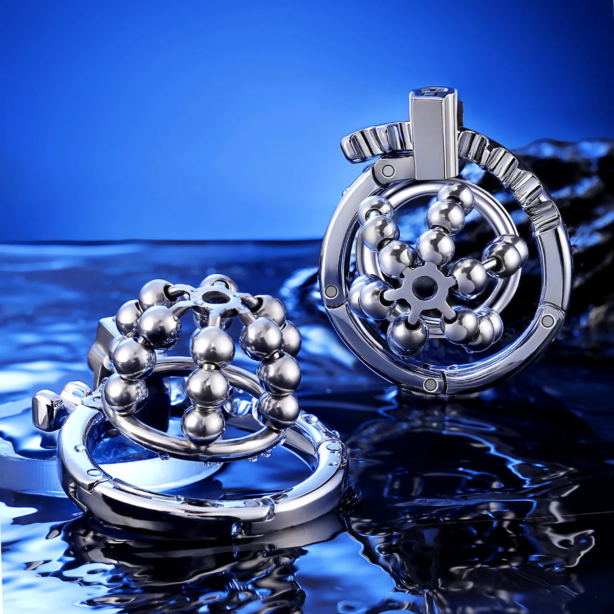 Adjustable Stainless Steel Chastity Cage