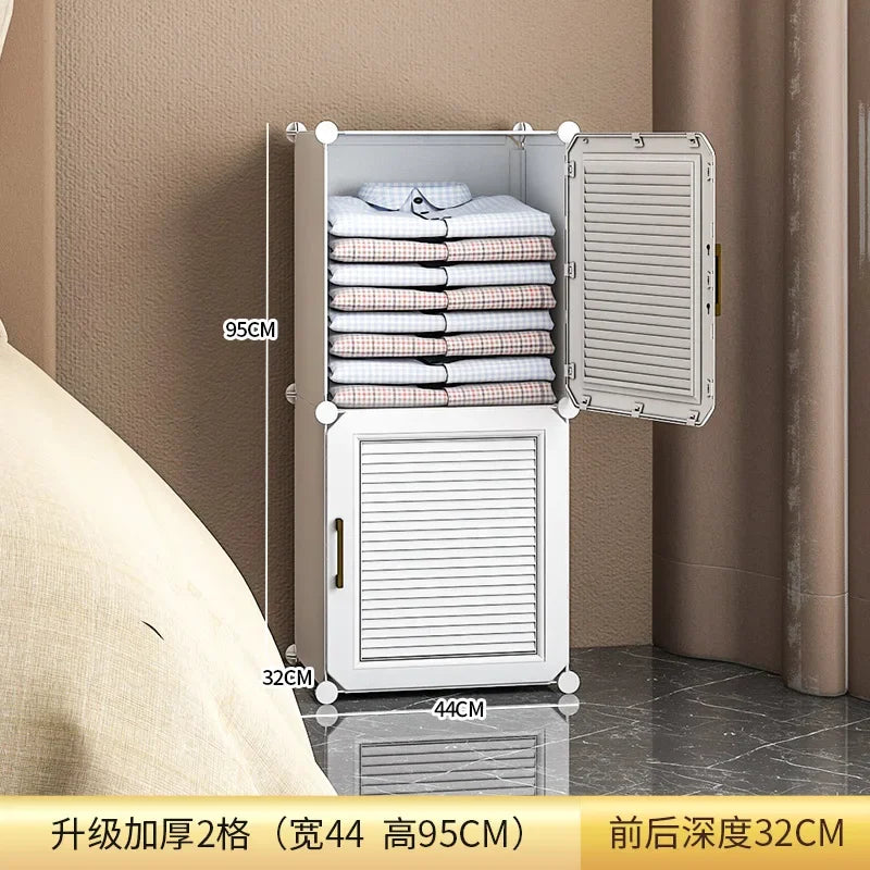 Plastic Wardrobe & Closet Storage Organizer