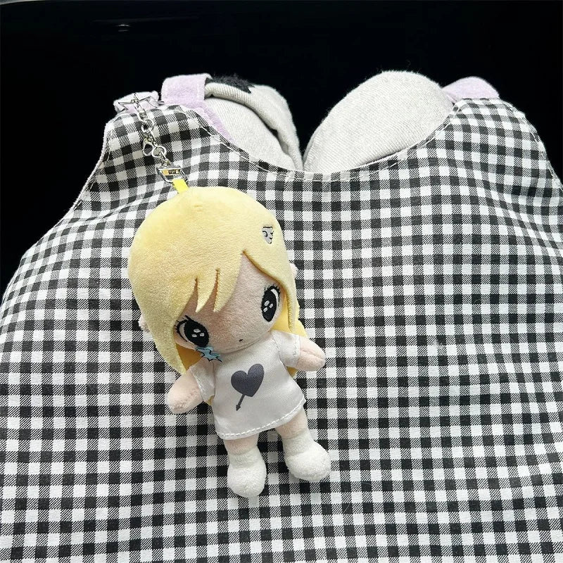 Kawaii Plush Anime-Style Doll Bag Charm Keychain
