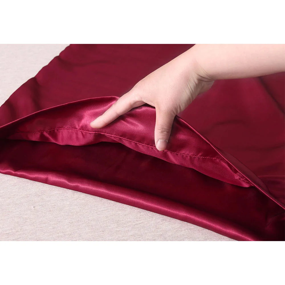 20 x 54 in Satin Body Pillow Cover