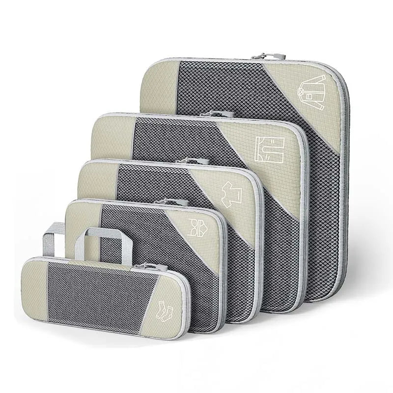 5-Piece Mesh Travel Packing Cube Set