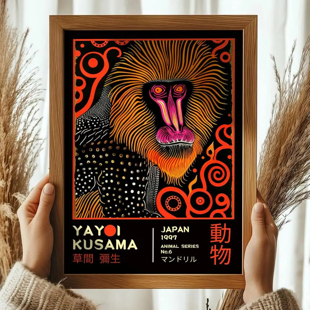 Yayoi Kusama Decorative Wall Art Poster