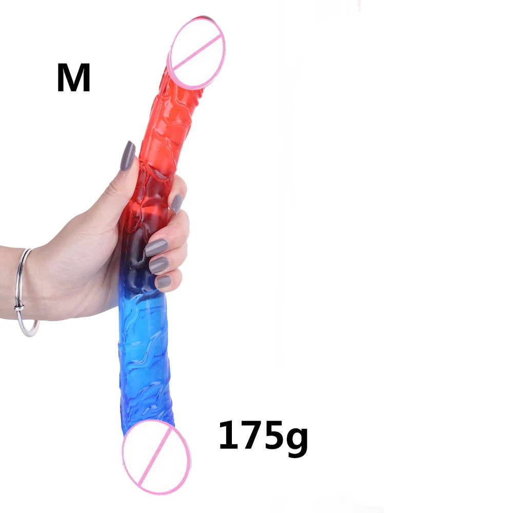 Flexible Double-Ended Realistic Dildo