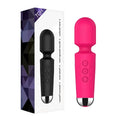 Rechargeable Mini Wand Vibrator – 20 Patterns/8 Speeds