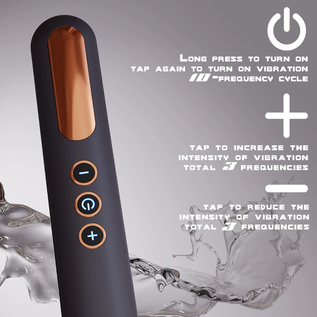 Quiet Waterproof High-Power Wand Vibrator