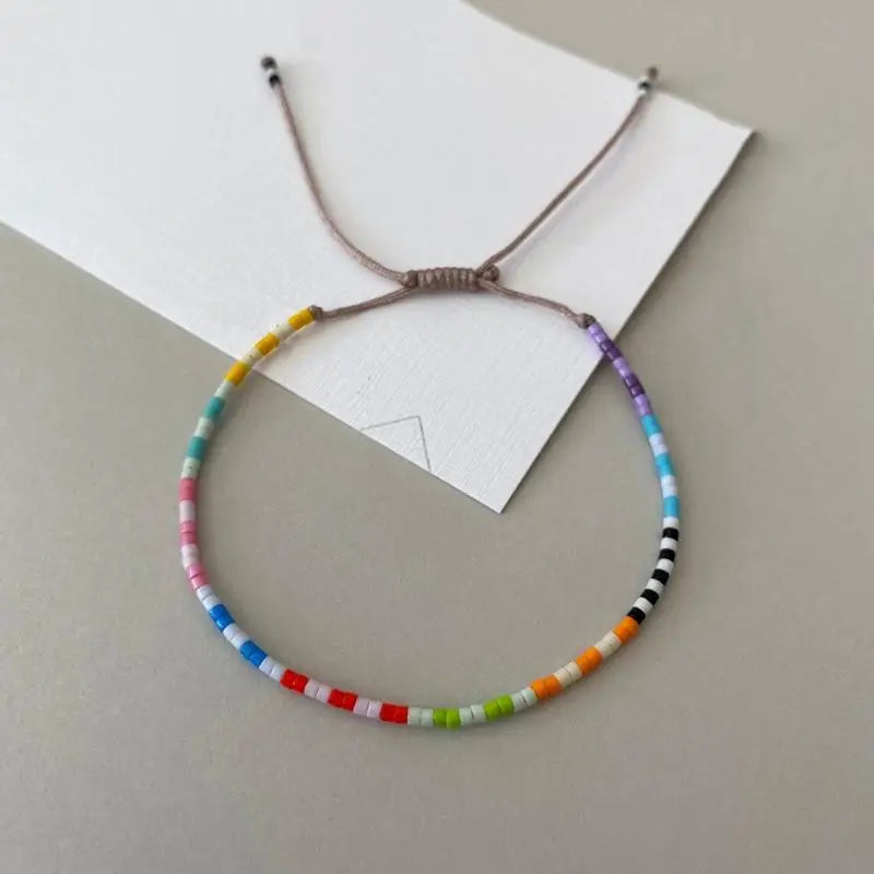 Colorful Handmade Beaded Bracelet